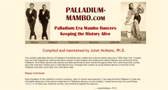 Desktop Screenshot of palladium-mambo.com